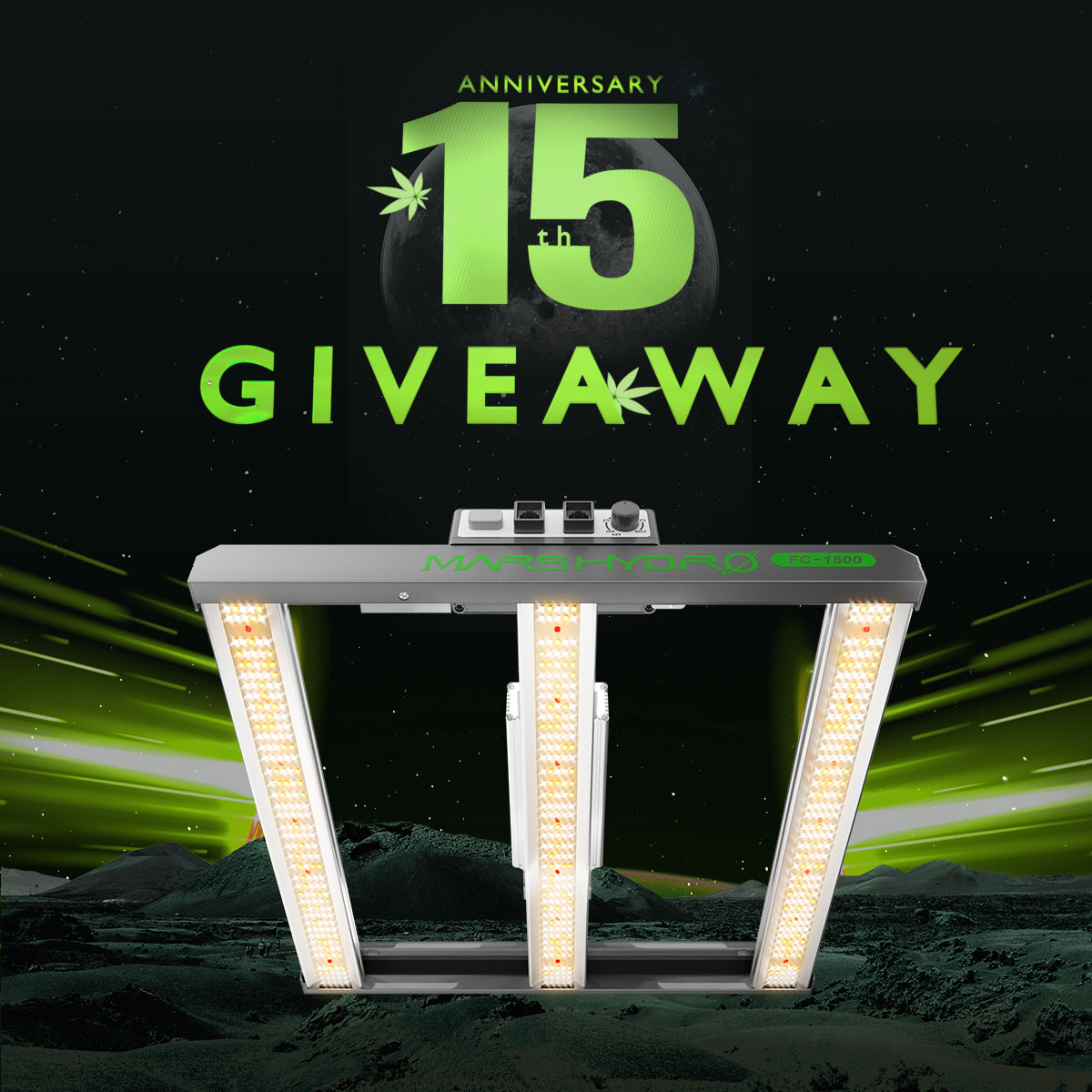 MarsHydroLight's tweet photo. 🎉 Celebrate Mars Hydro's 15th BIRTHDAY! 

Win a FC-1500 EVO! 
✅ Follow @MarsHydroLight
👍 Retweet
💬 Let us know when you first learned about Mars Hydro with the hashtag #marshydro15th

Ends August 15, 2024.

Learn more ➡ https://t.co/2rU7Tm2DHs

#marshydro https://t.co/mUyZEbpB9c