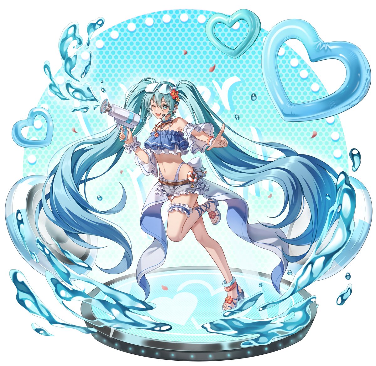 #VOCALOID #ミク #初音ミク
🌊Water bomb miku🌊