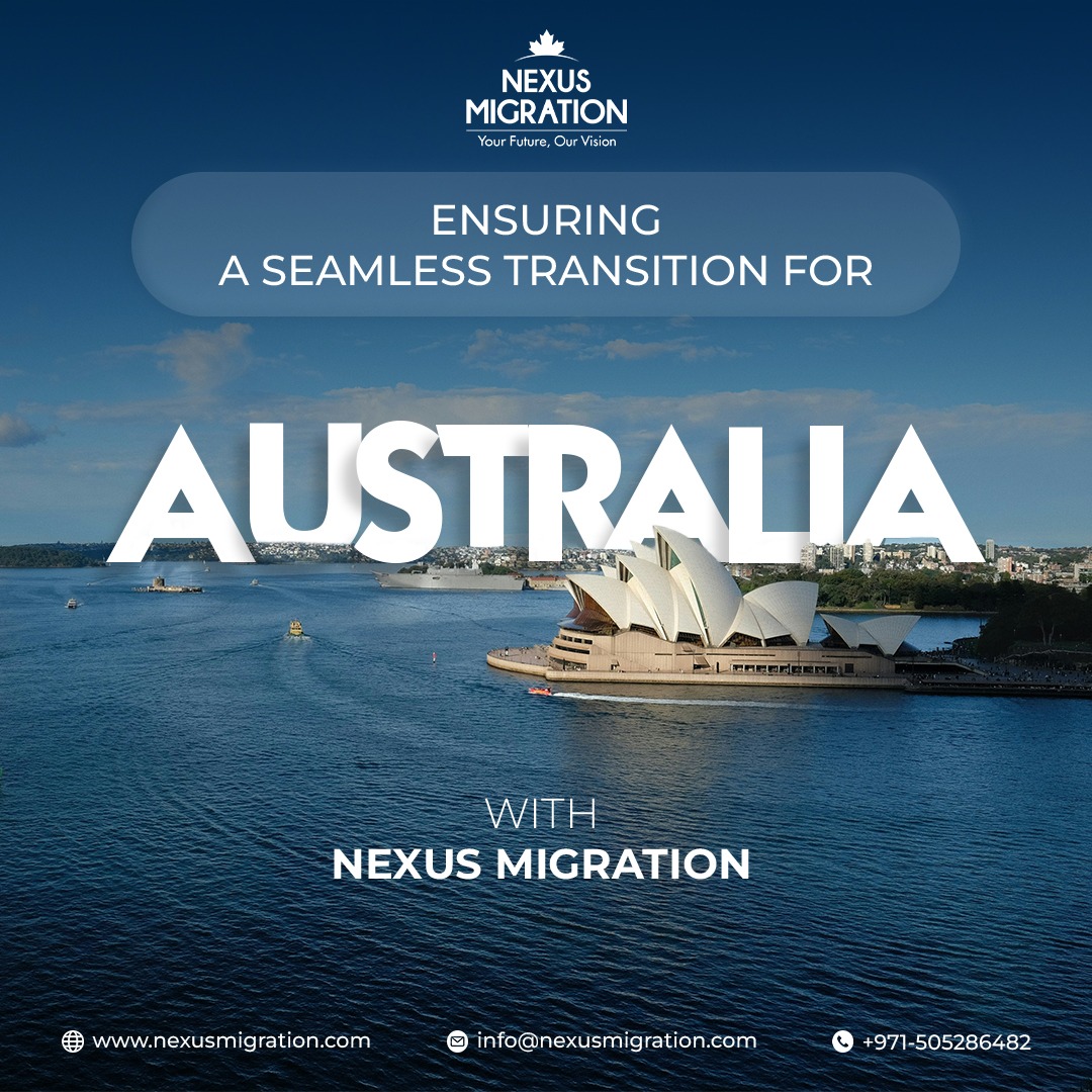 MigrationNexus's tweet image. A seamless transition to an Australian PR visa with us.
Plan Your Future in Australia talk to our experts now!
#AustraliaImmigrationSpecialist
#nexusmigration
#SmoothVisaProcess #PRVisaExperts #AustraliaDreams #VisaTransition #PRVisaSuccess #MigrationMadeEasy #VisaGuidance