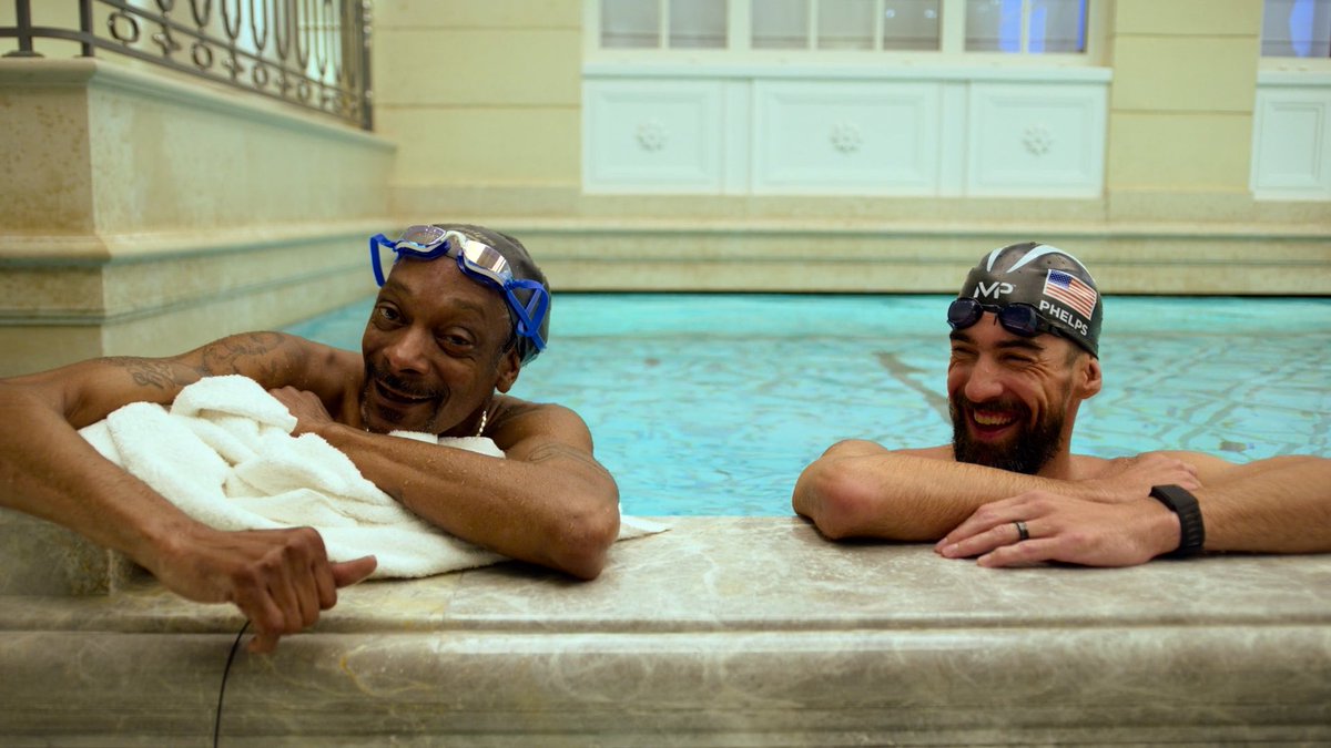 #FollowTheDogg Snoop &amp; Phelps 🏊🏽‍♂️