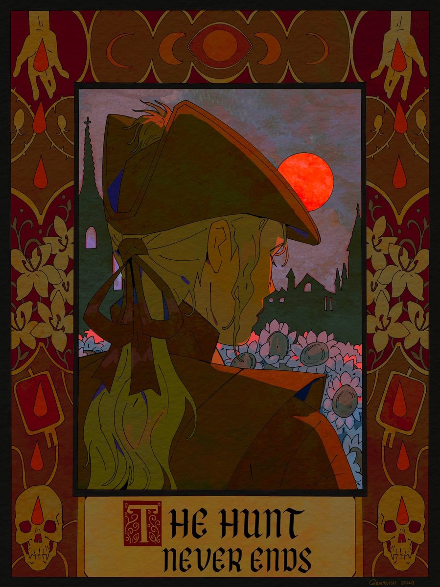 Germashevich's tweet photo. The endless nightmare. 
The endless hunt

#Bloodborne https://t.co/J4sxz7KicP