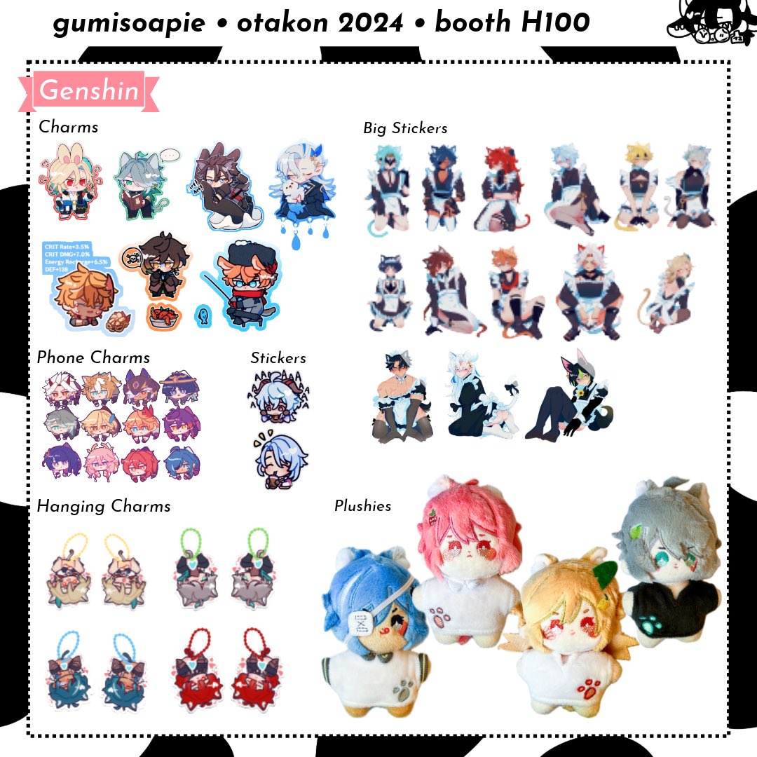 gxmxsoapee's tweet image. otakon 2024 catalogue ueueueueu ๐ญ๐ญ๐ญ
sniffs,,come visit me at booth H100 ๐ตโ๐ซ
I will have nukani, slow damage, ivantill, my silly cows and miscellaneous yaoi !!
1/2
#Otakon2024