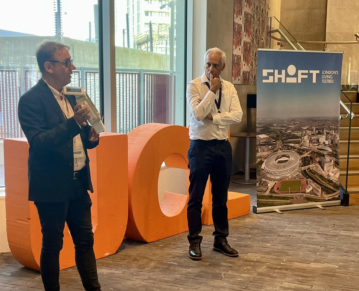 UCL East campus tweet media