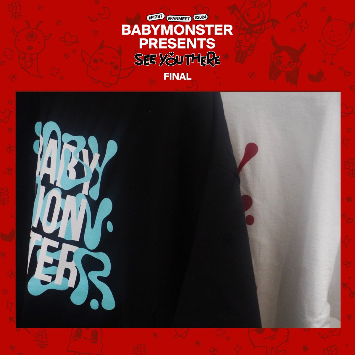 BABYMONSTER ユニフォーム Lサイズ 24SUMMER ユニフォーム BLACK