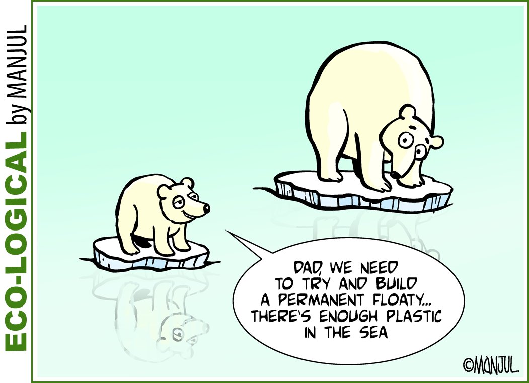 ETPrime_com's tweet photo. #Greentoon of the day by @MANJULtoons https://t.co/pdU5brrLYk