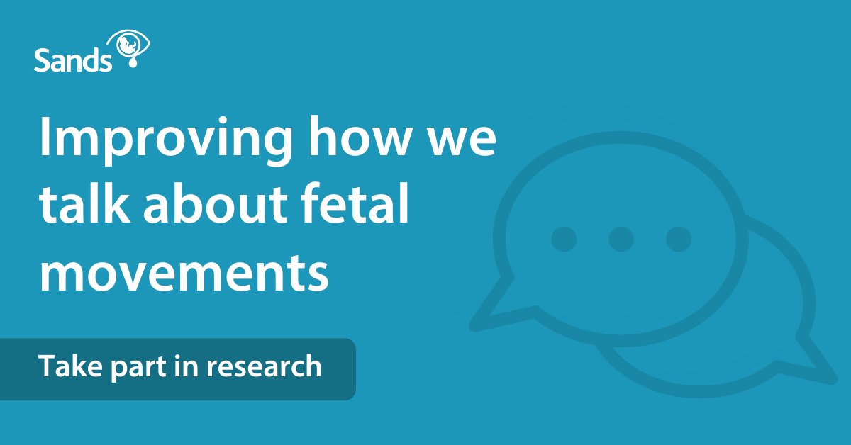 Sands - baby loss charity 💙🧡 (@sandsuk) on Twitter photo Are you a healthcare professional who has been involved in sharing information and guidance about fetal movements since 2016? 
We would like to hear your thoughts on how this area can be improved.
Take part in the survey ➡️bit.ly/3zUAaIs
#BabyLoss Are you a healthcare professional who has been involved in sharing information and guidance about fetal movements since 2016? 
We would like to hear your thoughts on how this area can be improved.
Take part in the survey ➡️bit.ly/3zUAaIs
#BabyLoss