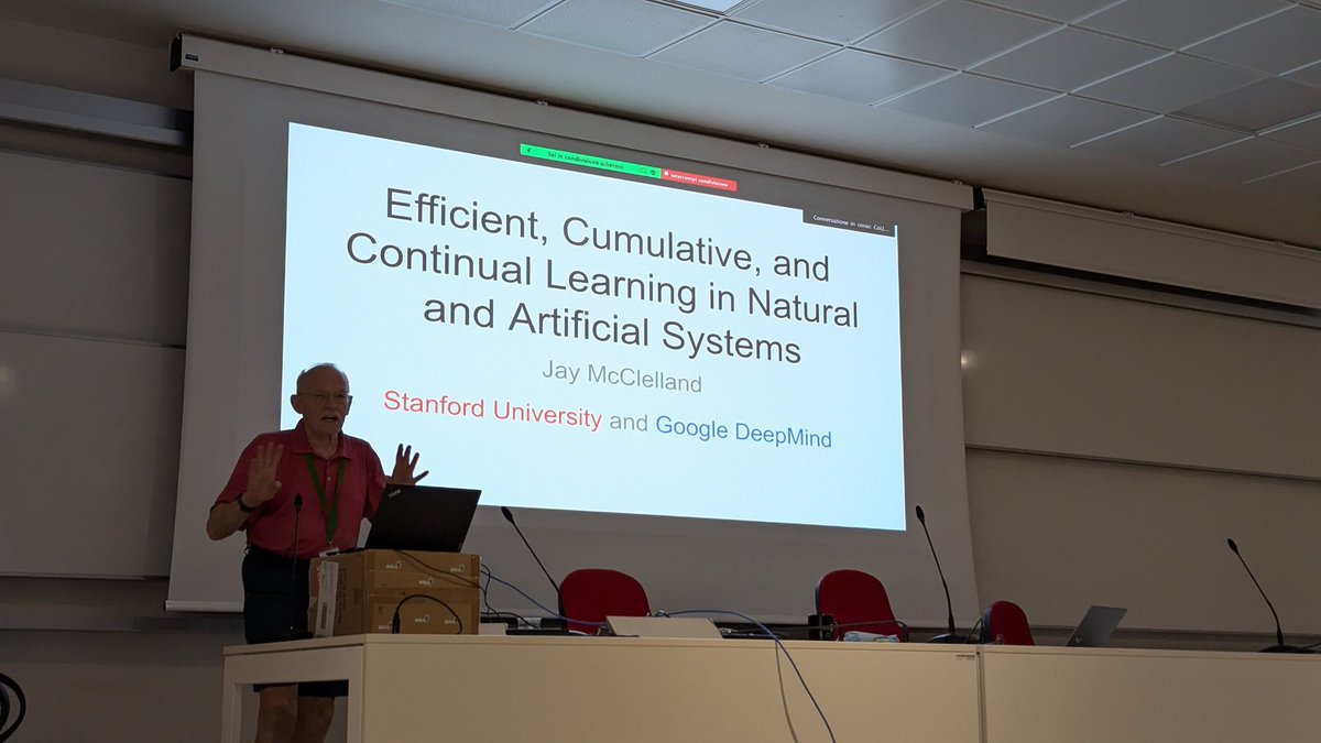 CoLLAs 2025 (@collas_conf) on Twitter photo #CoLLas2024 The fifth keynote by Jay McClelland Is Just starting! ๐จ #CoLLas2024 The fifth keynote by Jay McClelland Is Just starting! ๐จ