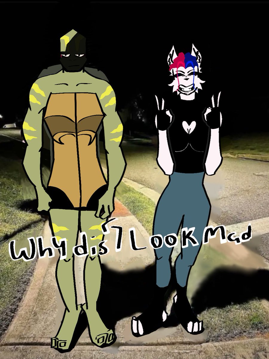 CallsignBio's tweet image. I fear thats my two oc's