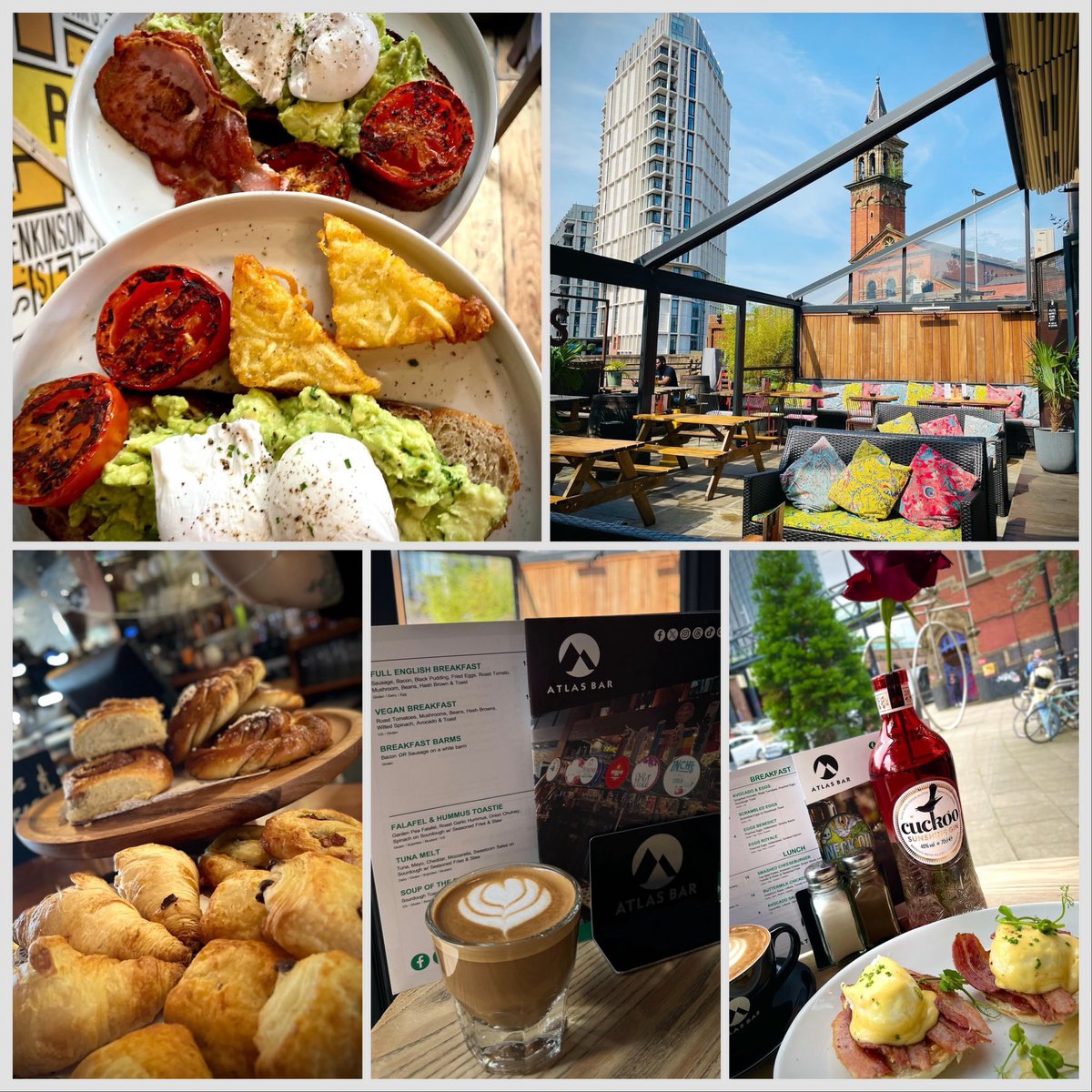 We’ll be open from 10am #Manchester for #breakfast, #barista served #coffee and pastries
All freshly made #goodfood