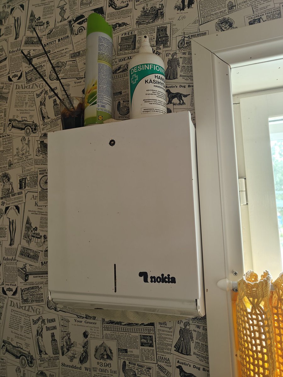 Original Nokia (tissue) continues life on Finland country side.