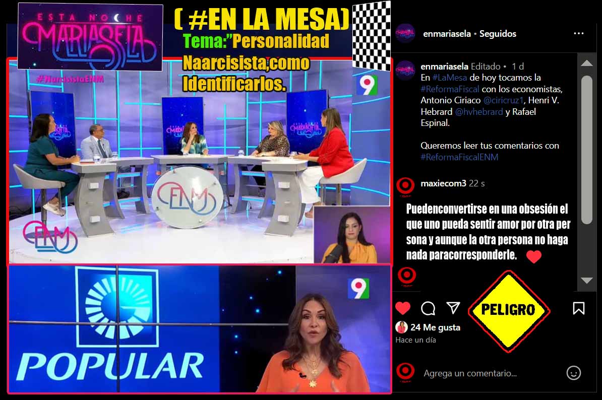 En La Mesa: Personalidad Narcisista ¿Cómo identificarlos y tratarlos? | ENM