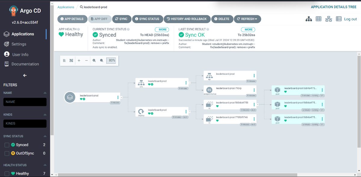 yashltwts's tweet image. I&apos;ve just finished a #GitOps and #ArgoCD introductory course from @akuityio - the creators of @argoproj 

It was fun learning :)