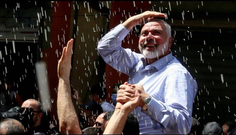 'İnna lillahi ve İnna ileyhi raciun.'

İşgal altındaki vatanı ve mazlum milleti için tüm hayatını adayan İsmail Heniyye İsrail'in yaptığı suikast sonucu şehit edildi. 

Gazze halkı başta olmak üzere tüm İslam aleminin başı sağolsun. 

Dünya Lal olsa da Biz asla susmayacağız!