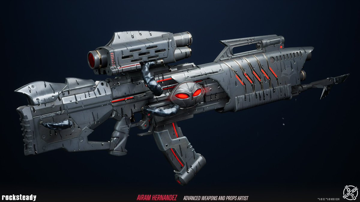 #SuicideSquadGame Art Blast is up and I’m excited to share some of my work for the game! (More to come):

artstation.com/iram360