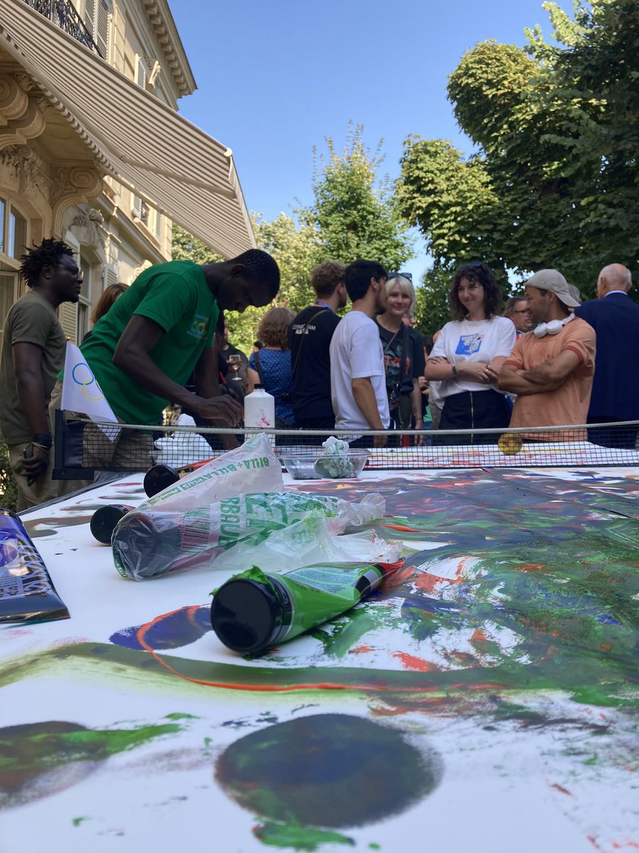 Ambassade d'Autriche (@austriainfr) on Twitter photo ACTIF - RÉACTIF Performance
de Marcus Neustetter & Walter Stach.
Evénement <a href="/acfparis/">@austrocult</a> labellisé Olympiade Culturelle <a href="/paris2024/">Paris 2024</a> en coop. avec l’Ambassade. En présence de #MarkusAchleitner, élu au Conseil régional de Haute-Autriche & #KarlStoss, Président du Comité olympique 🇦🇹. ACTIF - RÉACTIF Performance
de Marcus Neustetter & Walter Stach.
Evénement <a href="/acfparis/">@austrocult</a> labellisé Olympiade Culturelle <a href="/paris2024/">Paris 2024</a> en coop. avec l’Ambassade. En présence de #MarkusAchleitner, élu au Conseil régional de Haute-Autriche & #KarlStoss, Président du Comité olympique 🇦🇹.