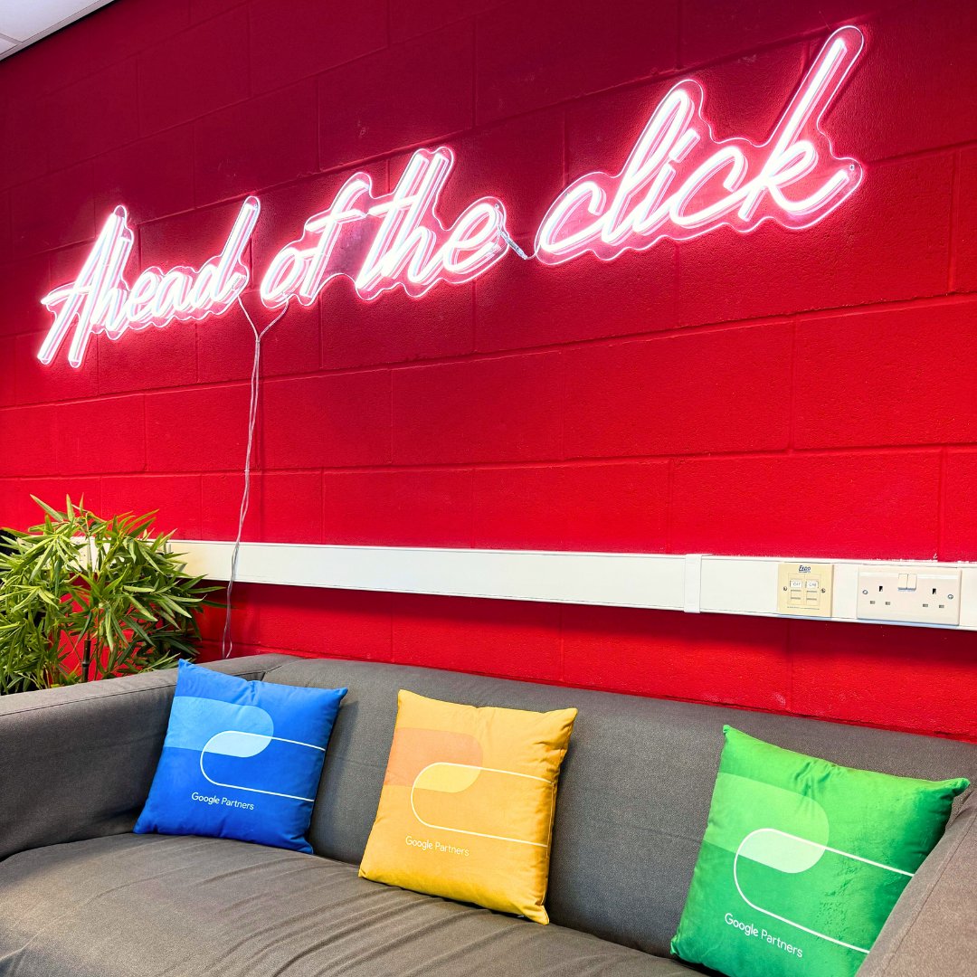 Check out these colourful cushions that just arrived from <a href="/Google/">Google</a>!

If you want to know how we can help your business increase sales and online visibility with paid marketing, get in touch with our team today.

#GooglePartner #PPCMarketing #AheadOfTheClick #LaserRed