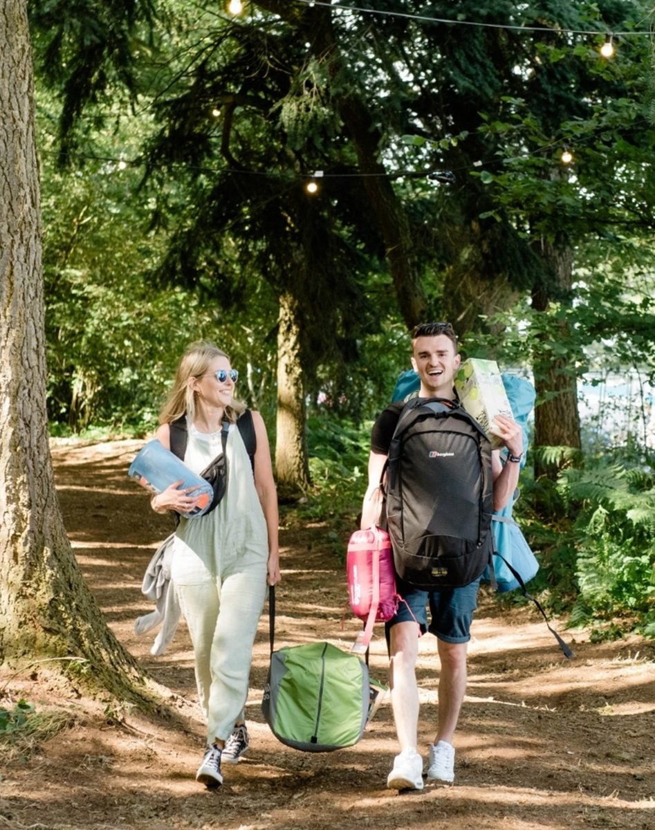 Stay in the Sustainable Pre-Pitched Campsite and let us do the hard work for you... ⛺️ Arrive to a premium pre-pitched, double-skinned tent with private premium toilet and shower facilities. 🚿 
Explore here: bit.ly/3XYtNOq