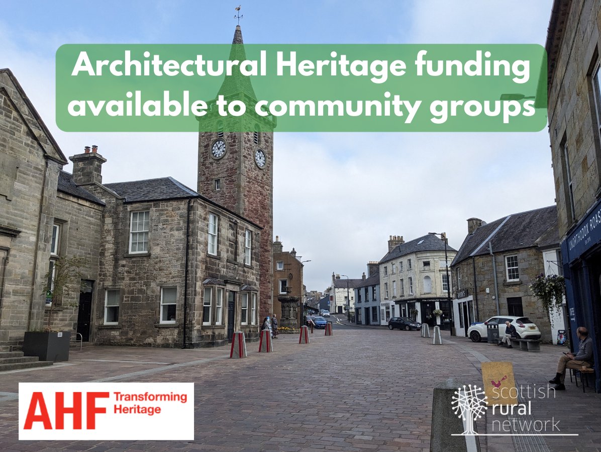 Scottish Rural Network (@scotruralnet) on Twitter photo Early-stage Project Viability Grants (up to £10,000) & Project Development Grants (up to £40,000) are available from <a href="/ArchHFundScot/">The Architectural Heritage Fund (Scotland)</a> to community groups seeking to utilise or repurpose historic buildings at the heart of communities.
Details below⬇️
tinyurl.com/33a49cuf Early-stage Project Viability Grants (up to £10,000) & Project Development Grants (up to £40,000) are available from <a href="/ArchHFundScot/">The Architectural Heritage Fund (Scotland)</a> to community groups seeking to utilise or repurpose historic buildings at the heart of communities.
Details below⬇️
tinyurl.com/33a49cuf