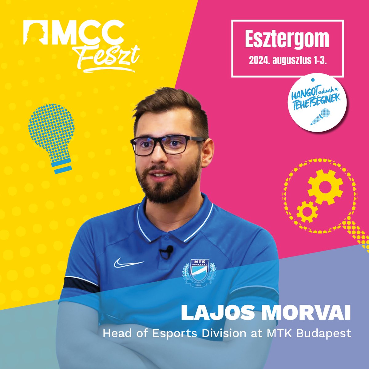 🇭🇺Augusztus 3-án, 13:00-tól esport szakosztályunk vezetője az MCC Feszt panelbeszélgetésen vesz részt, melynek címe: "Anya ezt nem lehet megállítani".🎤

➡️Részletek: mccfeszt.hu/program/anya-e…

#platinum #platinumzrt #platinumespacehungary #mtkbudapest #esport