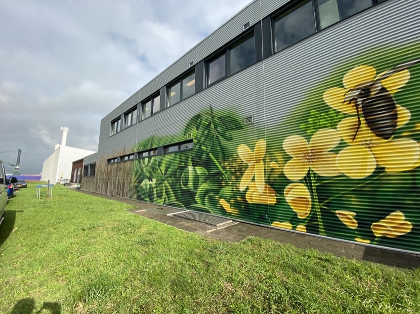 GRAFFITINETWERK's tweet photo. Beschilderd pand in de Botlek voor Biopetrol. #schilderingen #muurschildering #botlek #rotterdam #nederland #graffiti #graffitinetwerk https://t.co/P3GgKVjTd9