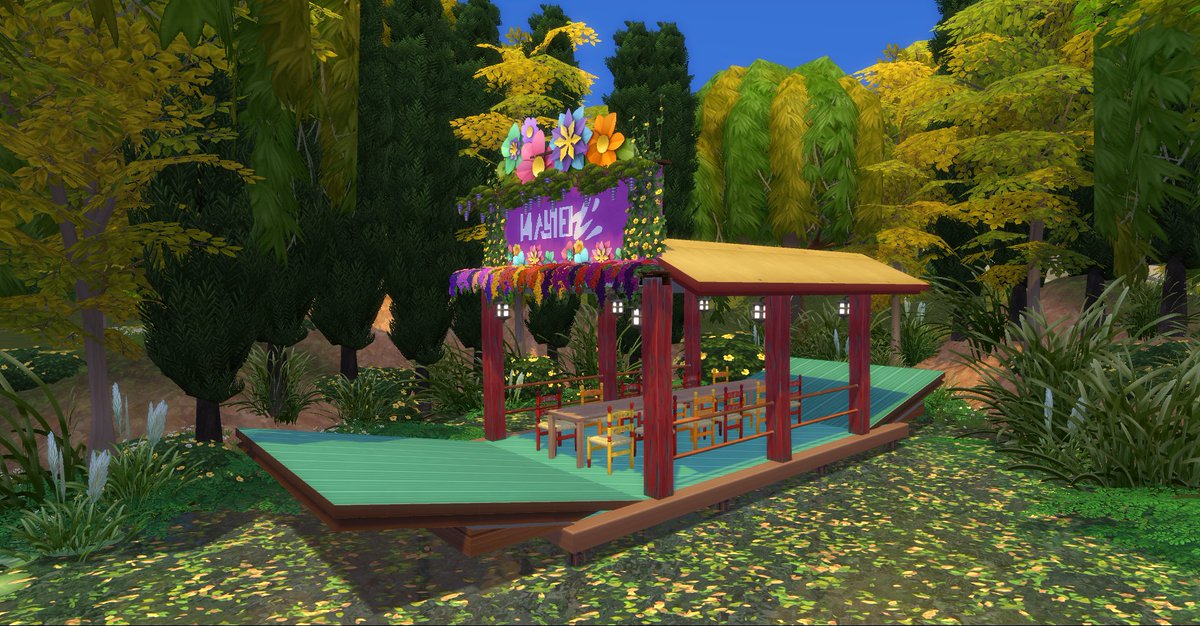 AnyaKatja's tweet photo. Xochimilco Little Pier
50x40
Park lot
noCC
Gallery ID: LaAnyaKatja

#TheSims4Lovestruck #thesims4VivaElAmor #TS4 #ts4cc #showusyourbuilds #Xochimilco #TheSims4 https://t.co/Ws5C1QzFV3