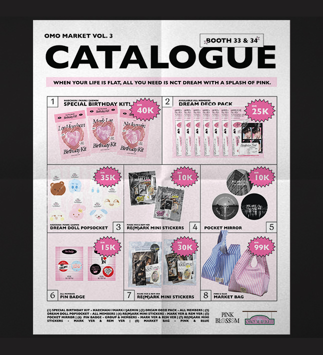 𝙥𝙞𝙣𝙠𝙗𝙡𝙤𝙨𝙨𝙤𝙢 goes to <a href="/omomarket_twt/">OMO! Market Vol 3</a> !!
when your life is flat, all you need is nct dream with a splash of pink୨ৎ

📍Chillax Sudirman 
🗓️3-4 Aug 2024

see you at table 33 &amp; 34<3