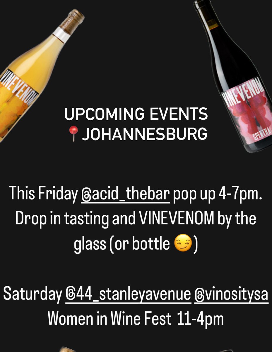 See you soon Jozi! 👏🏻
Tickets for the Women in Wine event: quicket.co.za/events/268350-…