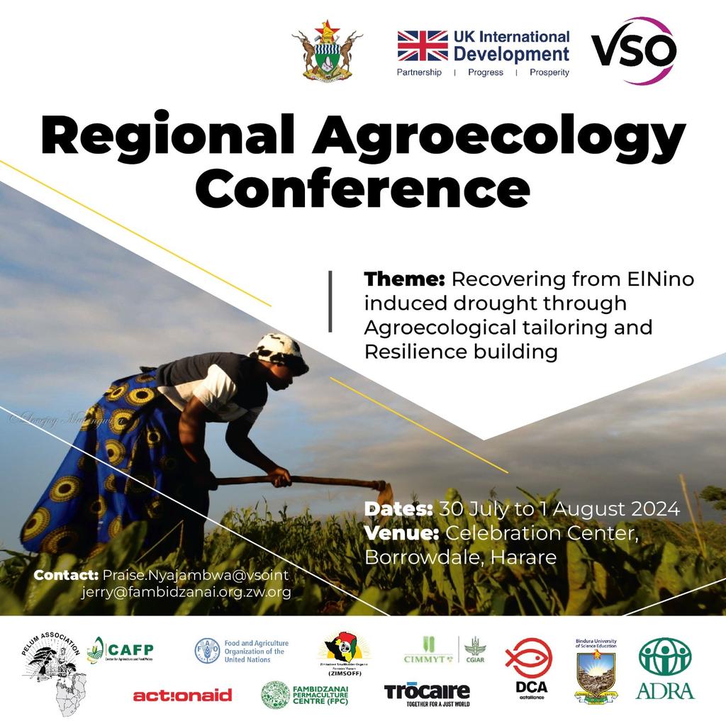Join the Regional Agroecology Conference live today using this link youtube.com/live/PD6O-BJ3N…