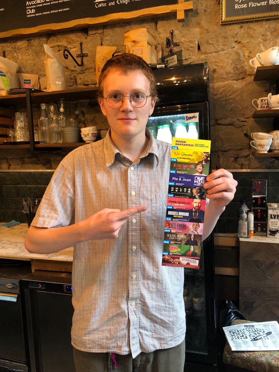 Two days into <a href="/edfringe/">Edinburgh Festival Fringe</a> and already had the privilege of watching 6 of the incredible <a href="/AvalonComedy/">Avalon Comedy</a> acts I am promoting! Here is a pic of a civilian simply frothing at the mouth for our shows.