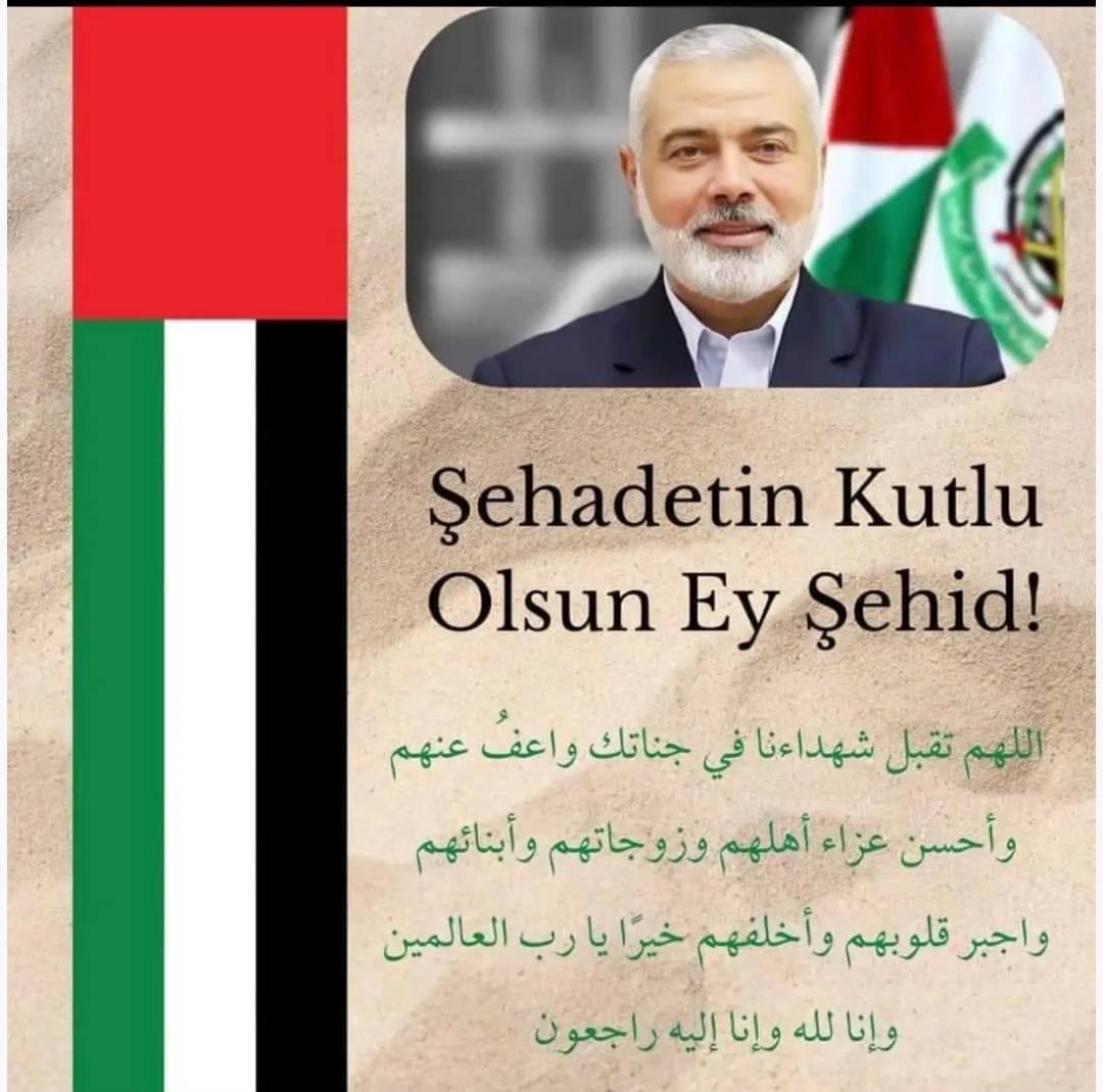 Şehadetin mübarek olsun