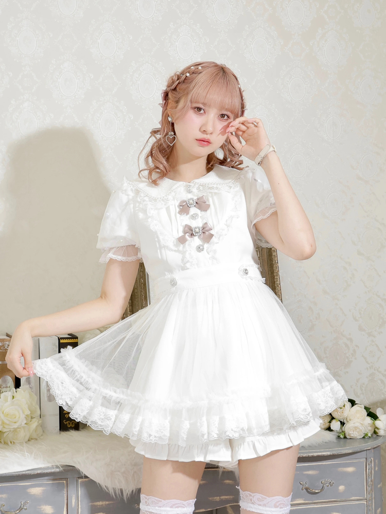 noemie メニーリボンドレッシーセットアップ ピンク ノエミー NOEMIE メニーリボンドレッシーフレアセットアップ