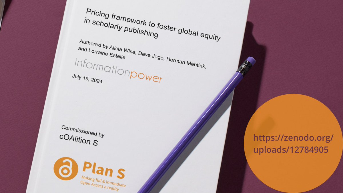 cOAlition S (@coalitions_oa) on Twitter photo The framework is viewed as a "catalyst for discussion and evolving practices in more equitable #OpenAccess publishing" by @JohanRooryck, <a href="/cOAlitionS_OA/">cOAlition S</a>, and a "valuable starting point for OA negotiations" by @ColleenCampbe11, <a href="/oa2020ini/">Open Access 2020</a>.
Check it at zenodo.org/uploads/127849… The framework is viewed as a "catalyst for discussion and evolving practices in more equitable #OpenAccess publishing" by @JohanRooryck, <a href="/cOAlitionS_OA/">cOAlition S</a>, and a "valuable starting point for OA negotiations" by @ColleenCampbe11, <a href="/oa2020ini/">Open Access 2020</a>.
Check it at zenodo.org/uploads/127849…