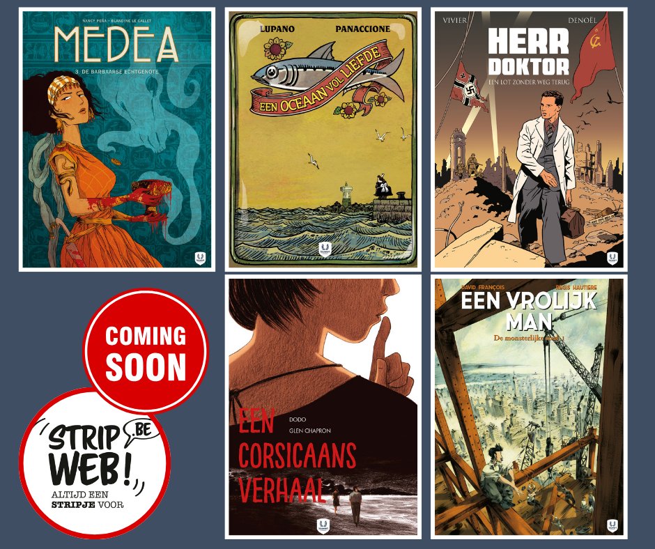stripweb's tweet photo. πβ¨ Nieuwe stripuitgaven van uitgeverij Lauwert in oktober bij https://t.co/87noasxCqy! β¨π
Bekijk de nieuwste releases en schrijf je in om als eerste op de hoogte te zijn!
π https://t.co/D6JxN7uMjj
#stripweb #uitgeverijLauwert #nieuweStrips #stripverhalen https://t.co/zBF4fPX6Oa