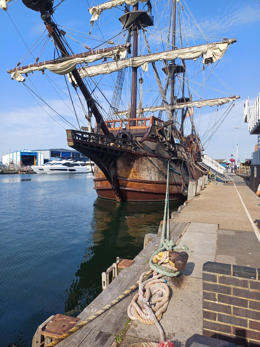 Looks like the Spanish have landed in Poole; hope they've brought paella 🥘   @ lovepooleuk