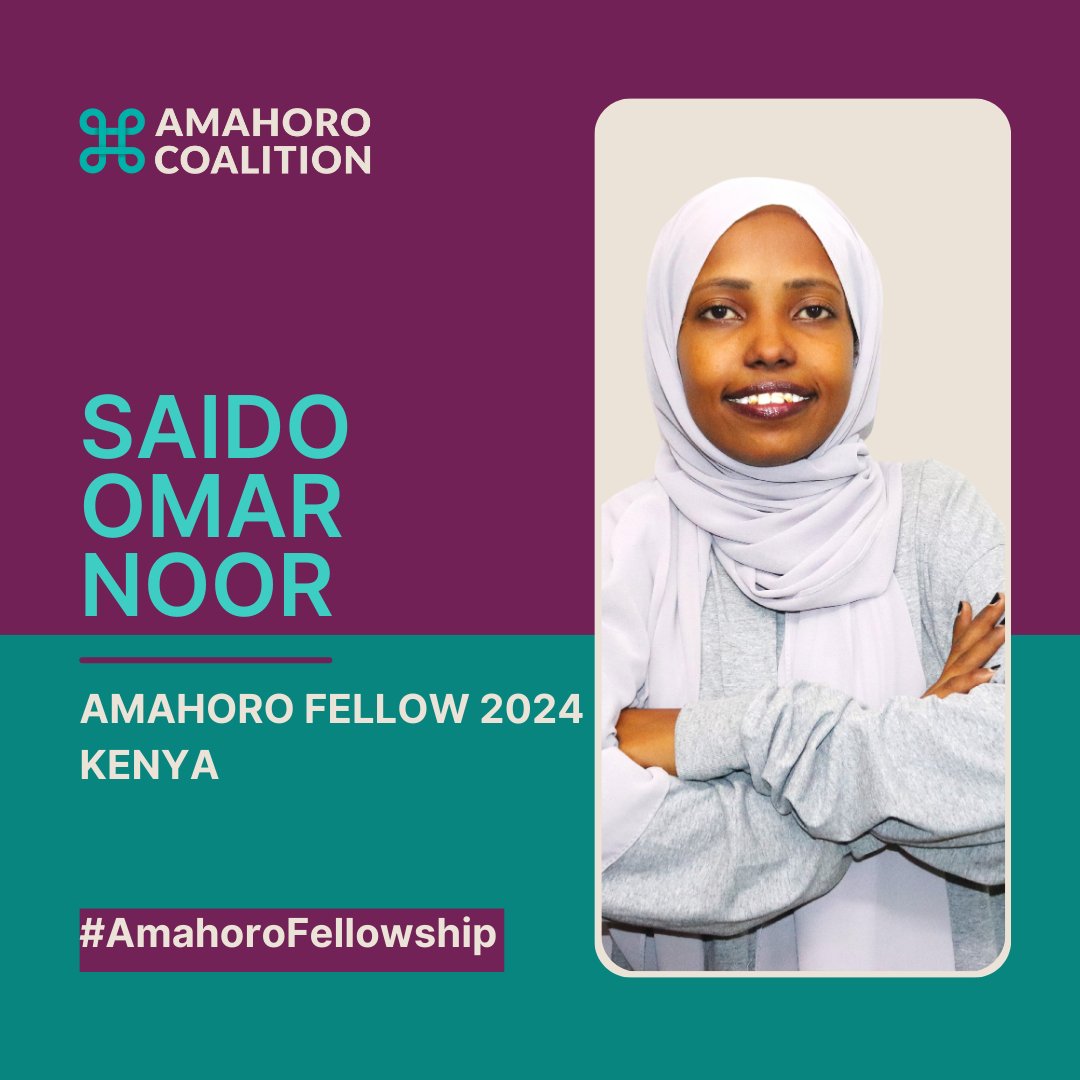 Amahoro Coalition (@africaamahoro) on Twitter photo Meet Saido Omar Noor,
Saido, tech enthusiast and project lead at <a href="/girlpowerteam33/">girlpoweractioninitiative</a> (GPAI) in Kakuma and Kalobeyei. She’s empowering girls through digital skills and education. Welcome to the #AmahoroFellowship! Meet Saido Omar Noor,
Saido, tech enthusiast and project lead at <a href="/girlpowerteam33/">girlpoweractioninitiative</a> (GPAI) in Kakuma and Kalobeyei. She’s empowering girls through digital skills and education. Welcome to the #AmahoroFellowship!