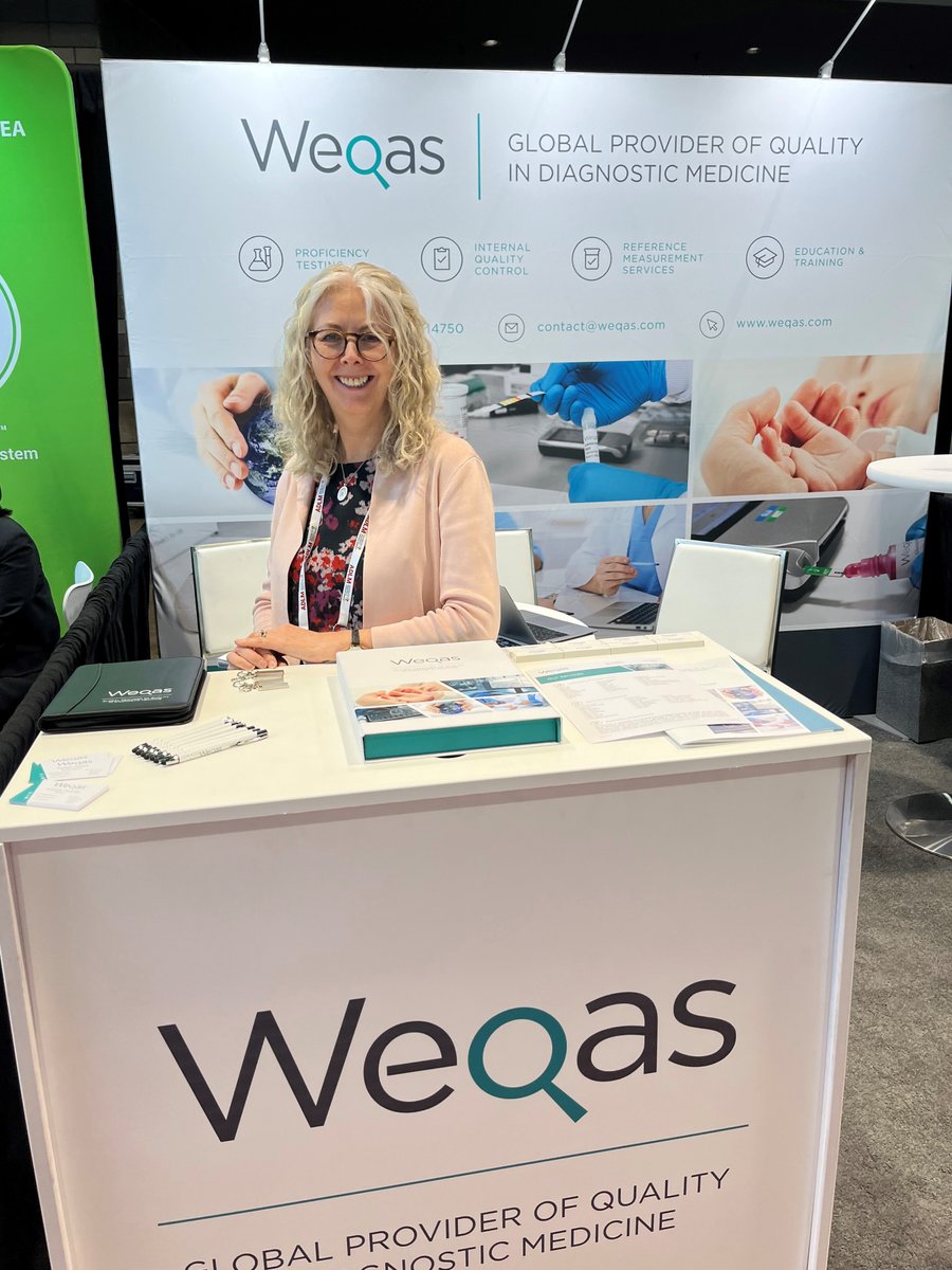 WeqasUK's tweet image. It’s a great day in Chicago, and our team is set up for the ADLM Clinical Lab Expo. Our team of experts are available at stand 104 to discuss your laboratory and POCT EQA requirements. @myADLM #ProficiencyTesting