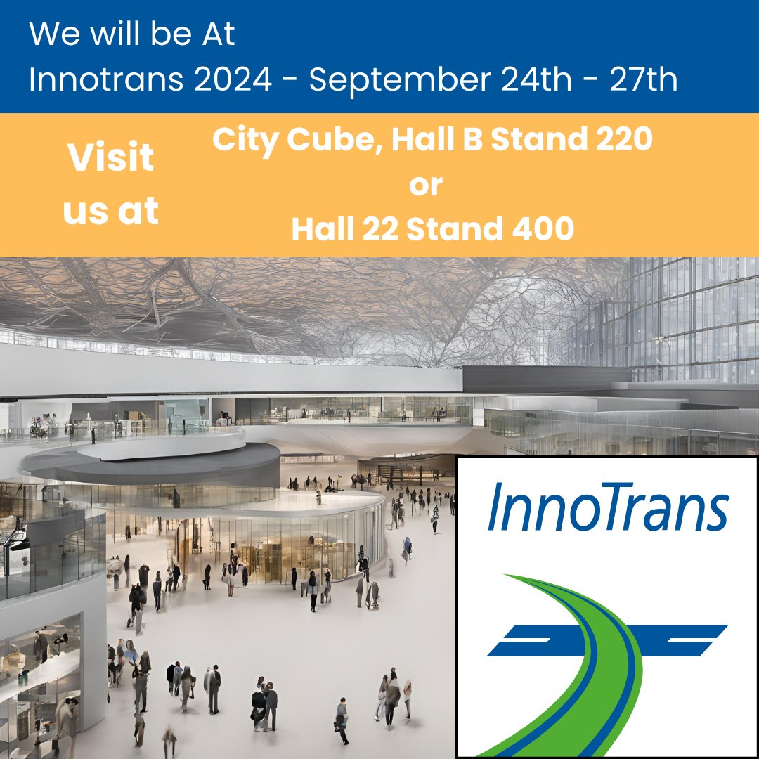 🚀 Exciting News! PANTOhealth is heading to InnoTrans 2024! 🚄 After an amazing experience at InnoTrans 2022, we're back to showcase our latest innovations in pantograph and OLE tech. Can't wait to connect with industry experts and share our plans! Stay tuned! 🌟
#InnoTrans