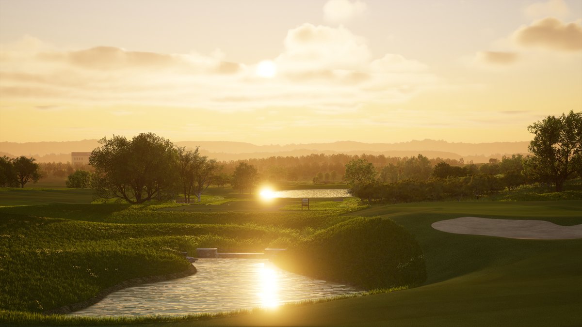 Experience the charm and challenge of the Marco Simone Golf &amp; Country Club, a premier golf destination known for its stunning landscapes and prestigious tournaments, including the Ryder Cup. 
Available on the GOLFJOY Simulator with 4K pixels. Come join us and play like a pro!