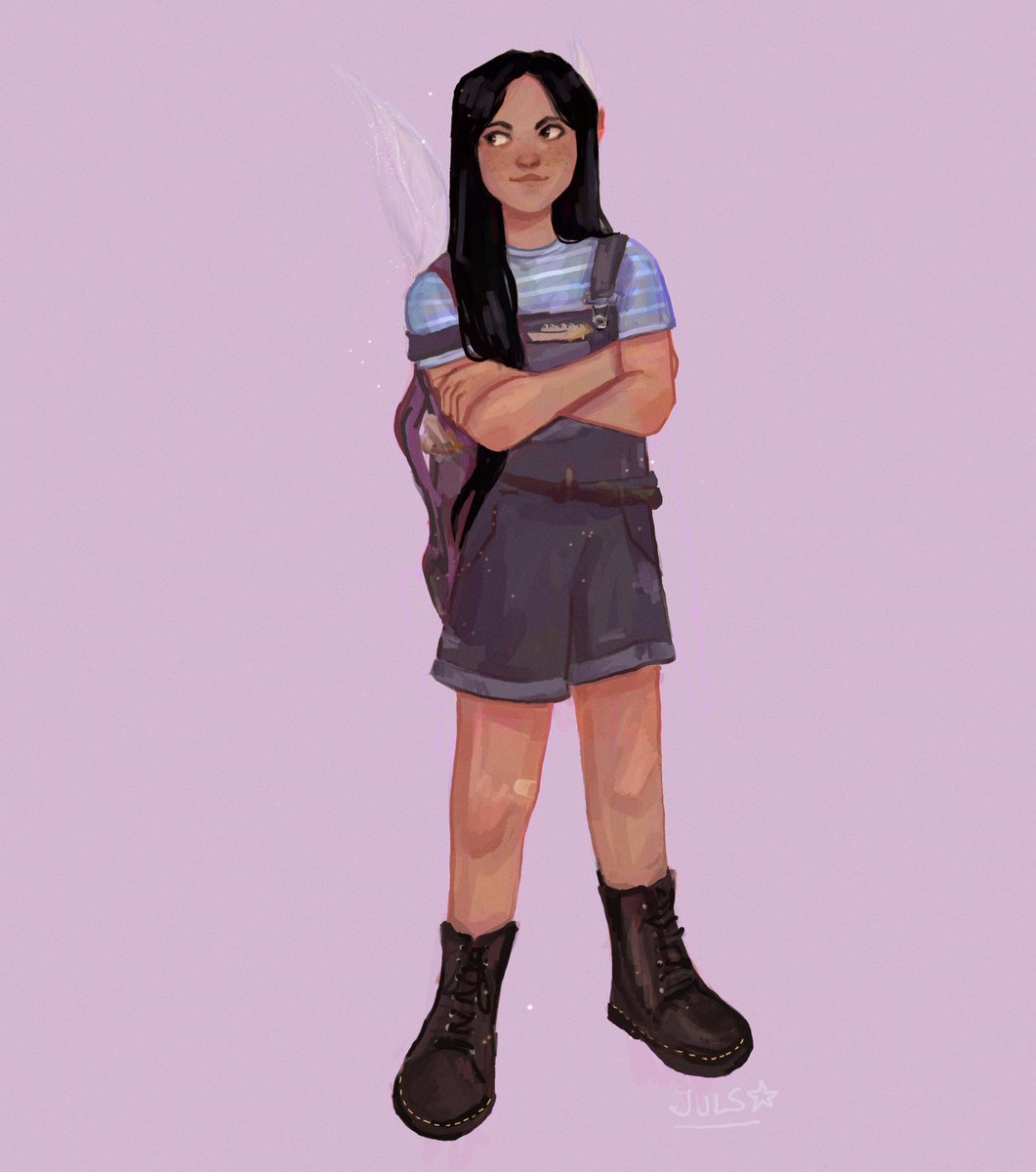 commission for <a href="/amcrollwriter/">A.M Croll 🦋✨</a> of their character billie!! thank you so much for donating to <a href="/TLTforPalestine/">TLT Creators For Palestine</a>