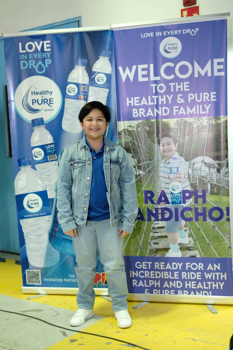 Sparkle_GMA's tweet photo. Congratulations to Raphael Landicho for being the newest ambassador of Healthy &amp; Pure.

Your Sparkle family is very proud of you! ✨

#RaphaelLandicho https://t.co/sBMLxsaxRV