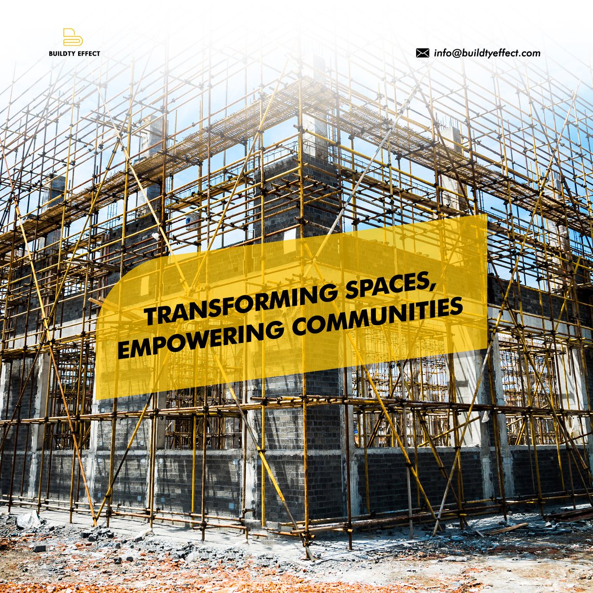 buildtyeffect's tweet photo. At BuildtyEffect Limited, We focus on not just building structures, but on creating spaces that positively impact the communities they serve.
#Construction #Buildtyeffect #Land #Realestate #Olympic2024
#GOLD https://t.co/MXOlSC7Sbf