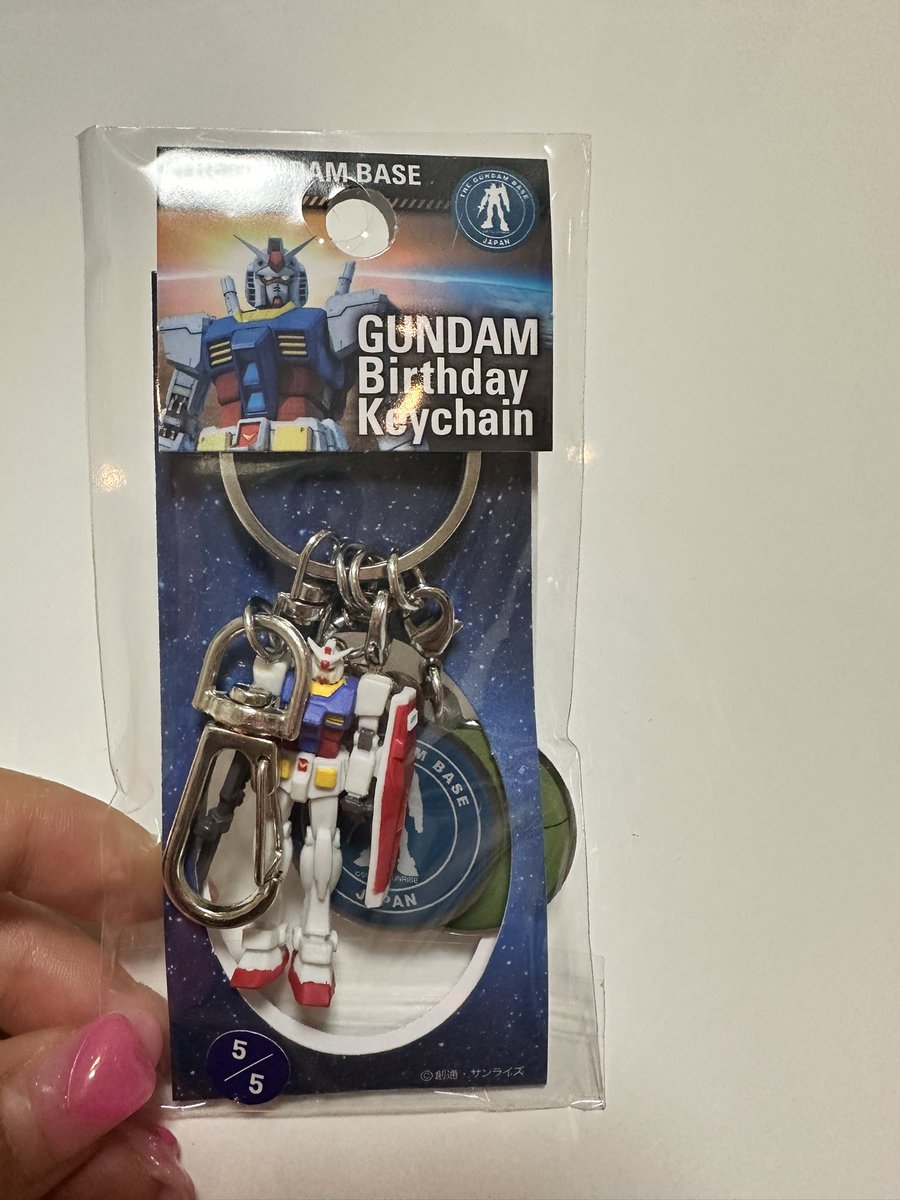 みてみてー買ったの バースデーガンダム 5/5の機動戦士ガンダムですっ