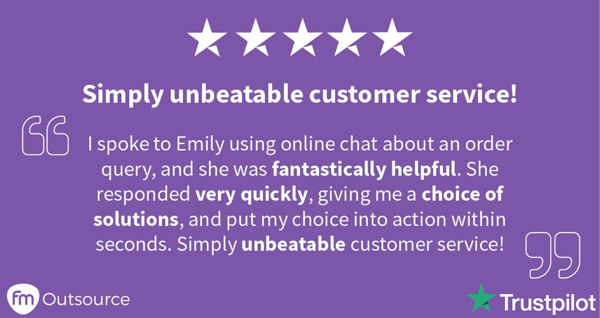 We love helping our clients transform their customer service, and reviews like this make it even more worth it!🌟

If you're looking to provide unbeatable customer service to your customers, then get in touch today👇 eu1.hubs.ly/H0bvsh10

#Trustpilot #CustomerService