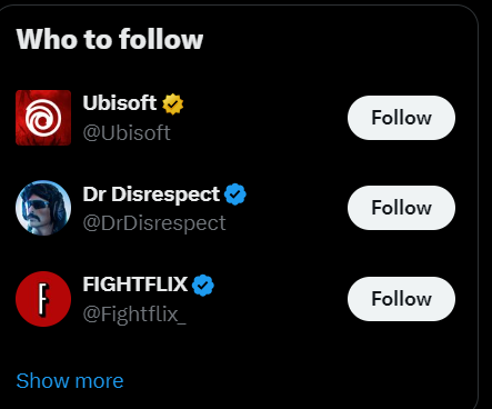 itsabney's tweet photo. Not twitter suggesting me to follow Dr Dis 😭aint no way. #twitter #wtf #funny #streamer #weird #twerking #dr #disrespect #twitch https://t.co/Bd5U6COjmy