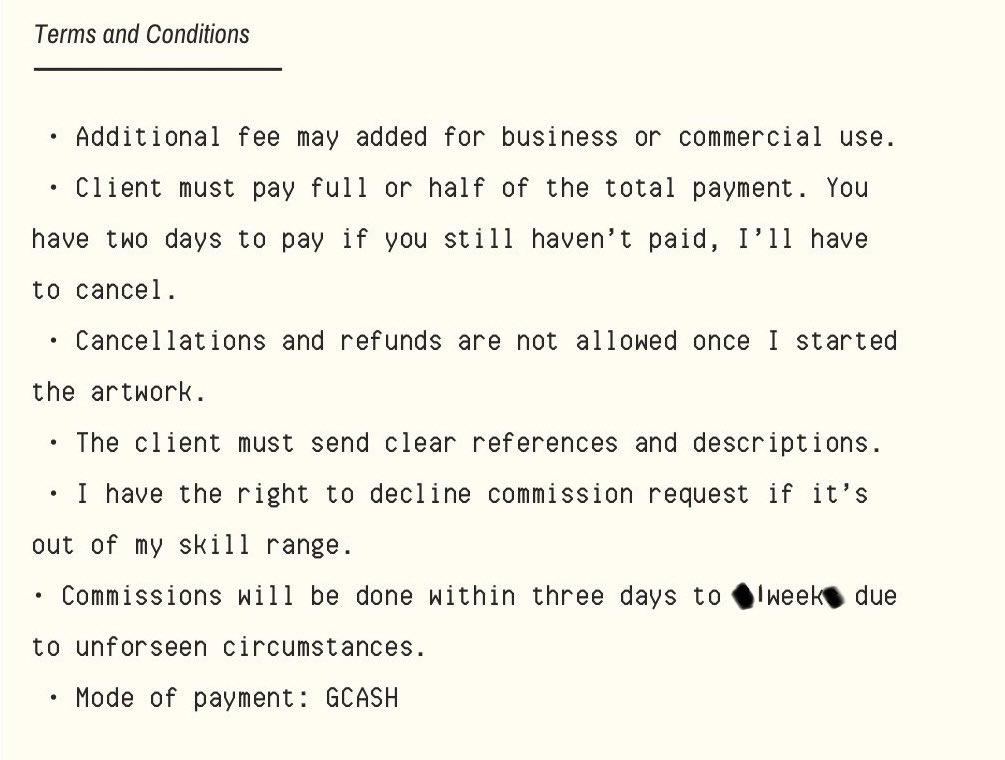 Finally! My commission is now open again! Comment or message me directly^^