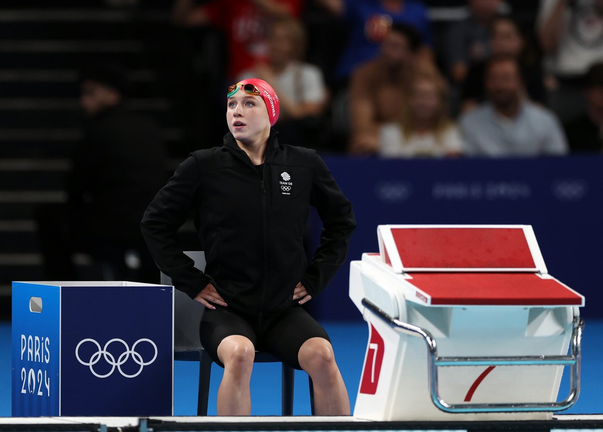 Back to Butterfly 🦋

Keanna MacInnes re-enters the Paris pool this morning for her second individual event of the games, the 200m Butterfly 💙

She will be in action at 10:46am 🕰

Coverage of heats is live from 10am across BBC and Discovery + 🎥

#Paris2024