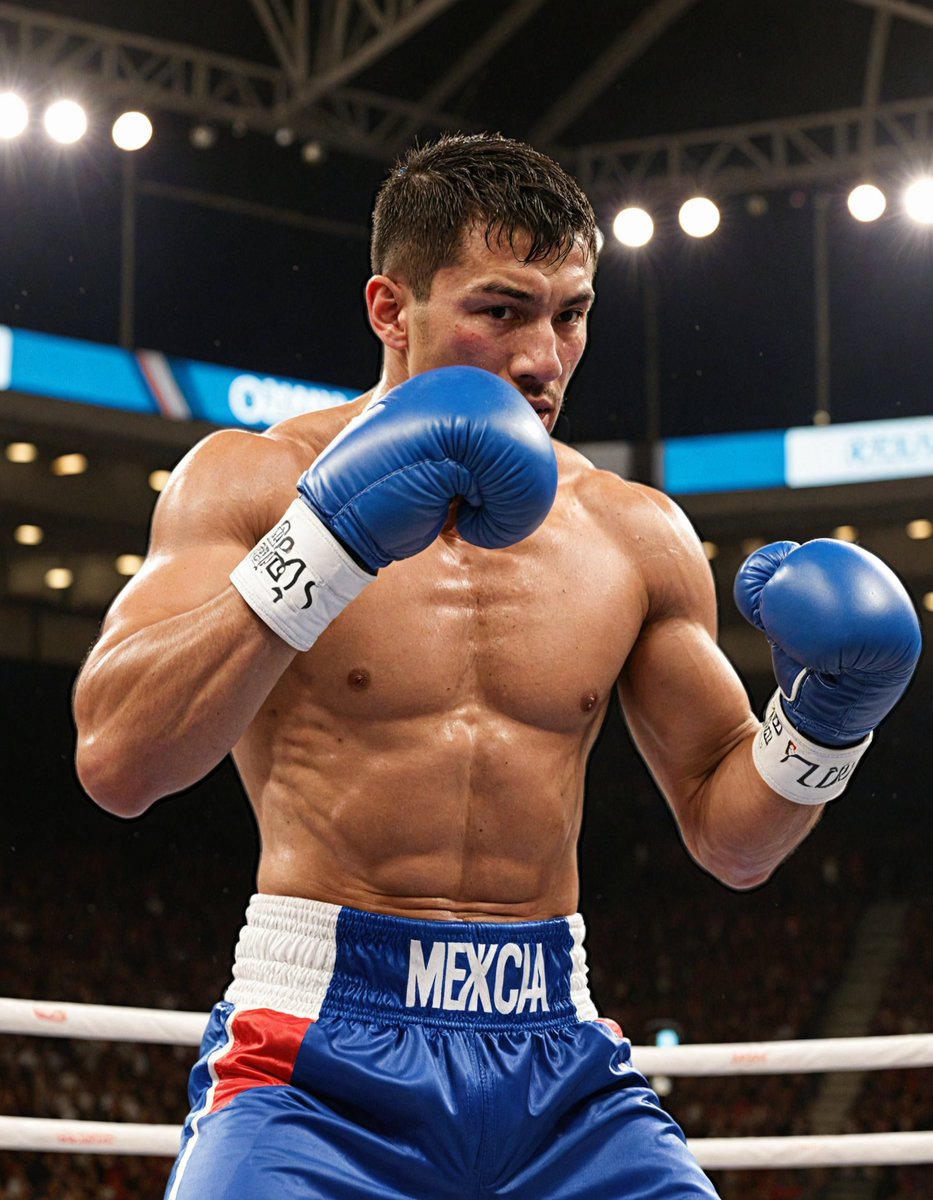 GenHunks's tweet photo. Mexico's got the heat!

Bringing the intensity to the Paris 2024 Olympics with a powerful punch that's sure to make some noise.

The Olympic rings are shining bright, and we can't wait for what's next!

#Paris2024 #OlympicGames #Boxing #MexicanPride #GenHunks #DigitalArt https://t.co/qP5C5SnliN