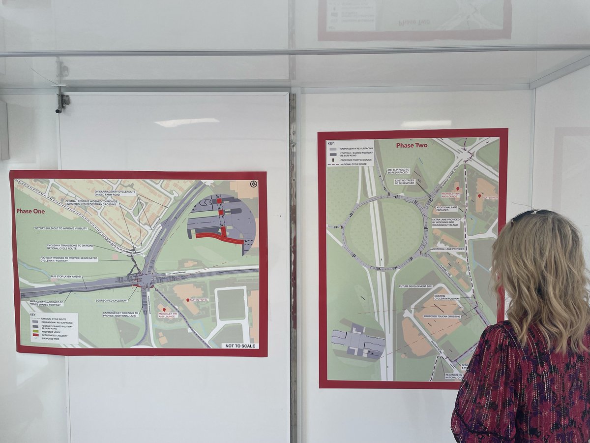 Our Highways team will be outside the shops on Broad Lane today for you to have your say on proposed highways improvements in Kirkby. The team will be on site until 1.30pm and tomorrow at Gellings Road between 12.30pm and 5pm orlo.uk/5y0hN