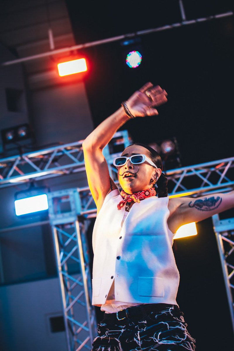 MILO_AttackDem's tweet photo. photo @EasySqueeze1986 
ZUM ZUM FES in 大阪城野外音楽堂
@REDSPIDER_JR 君の時間に踊らさせて頂きました🚀

来た人は分かるよね？
次は皆んなでNEW STYLEコマネチ🔫

だよね？ https://t.co/2OE4r9UQij