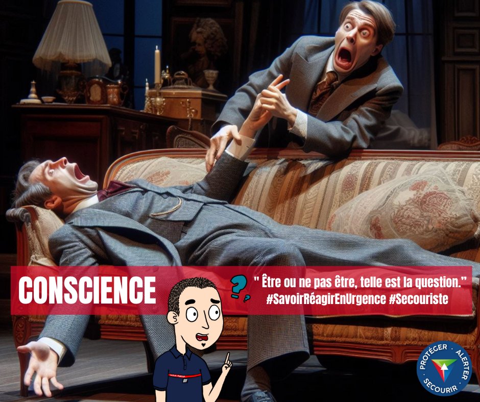 En cas d'#urgence, la 1ère question est souvent : la #victime est-elle consciente? La #conscience guide nos gestes. Avec "SECOURISTE 2024", découvrez la neurologie en #RéalitéAugmentée. Apprenez les gestes qui sauvent en s'amusant! 
👉 protegeralertersecourir.fr/boutique/